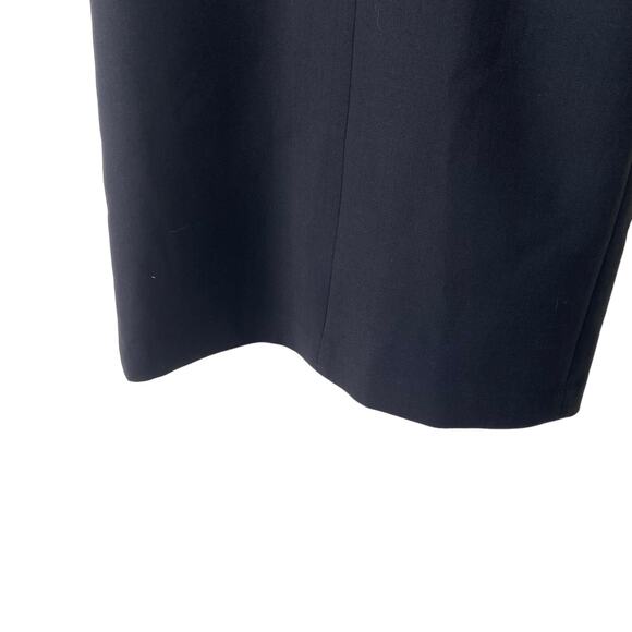 TORY BURCH Black Fremont Shift Cocktail  Dress Size 0 Style 41107 - Picture 4 of 12